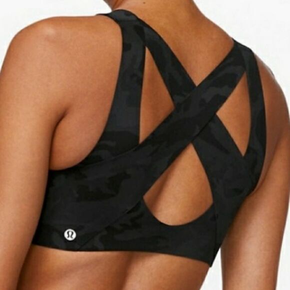 LULULEMON ENLITE BRA CAMO PRINT - Picture 1 of 9